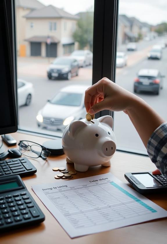 commuting cost savings breakdown analysis