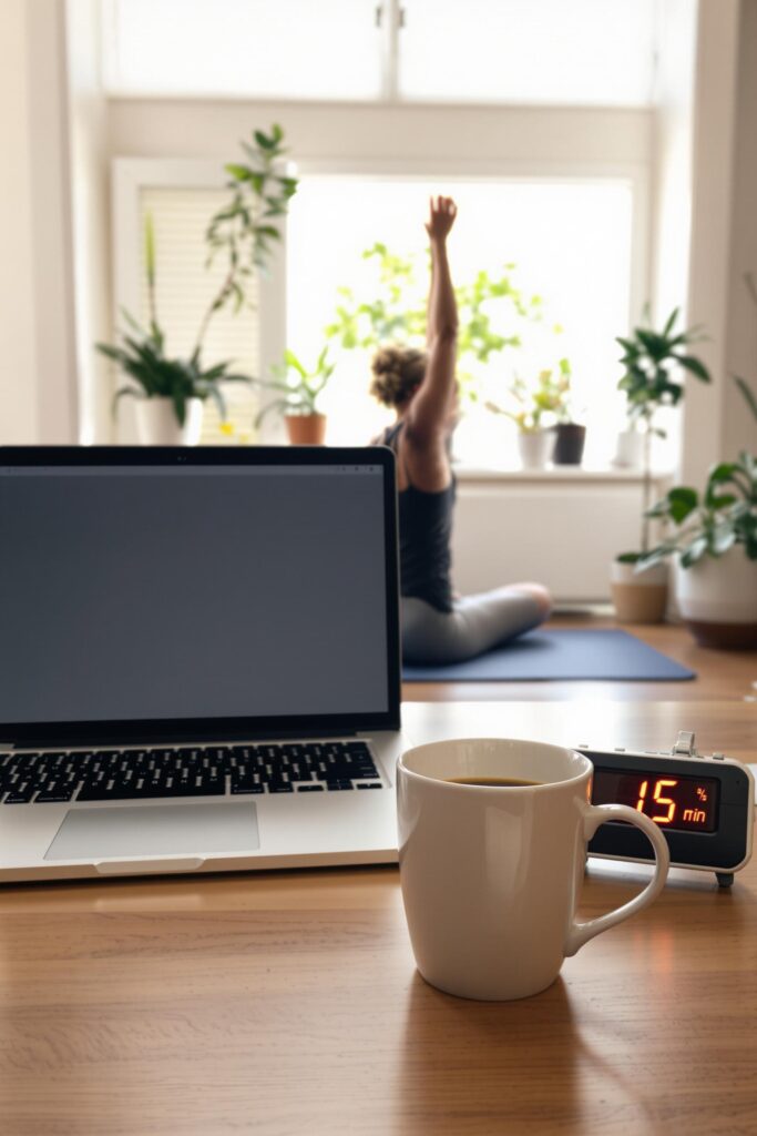 taking breaks helps to manage time
