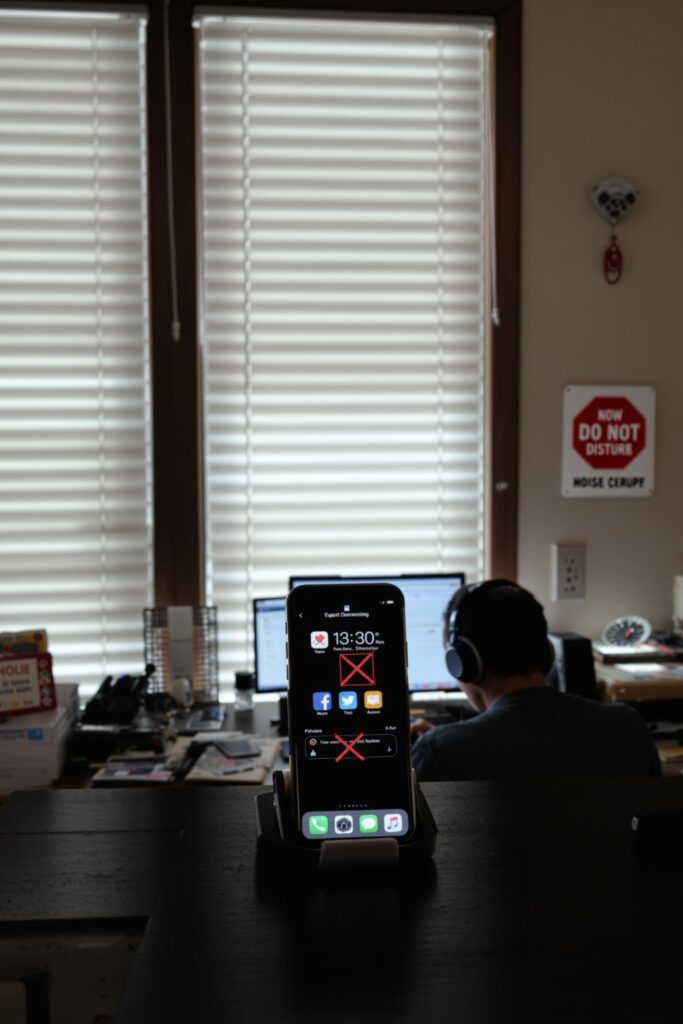 limiting distractions when working from home