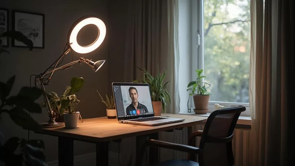 virtual conference lighting considerations