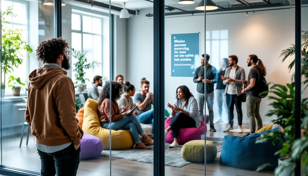 how is the employer on social media